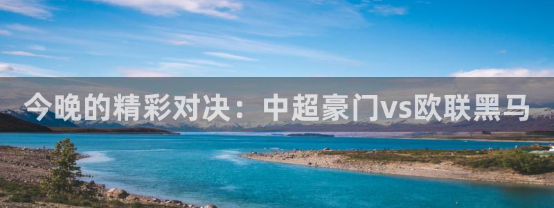 今晚的精彩对决：中超豪门vs欧联黑马