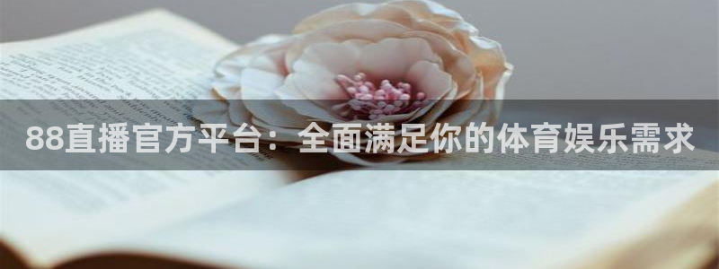 88直播官方平台：全面满足你的体育娱乐需求