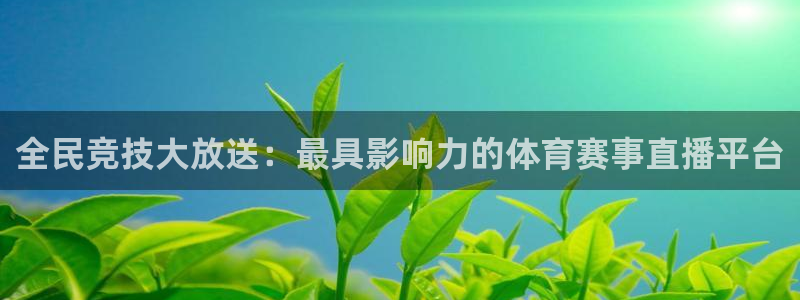 全民竞技大放送：最具影响力的体育赛事直播平台