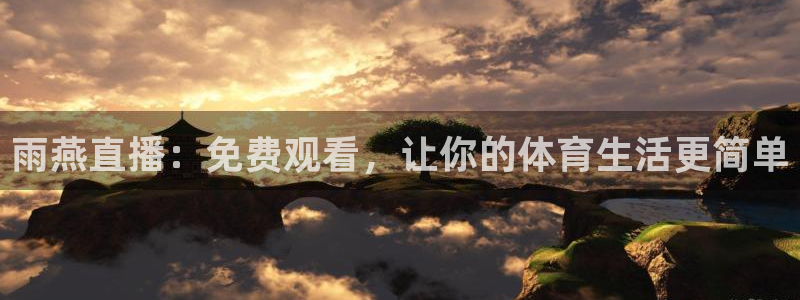 雨燕直播：免费观看，让你的体育生活更简单