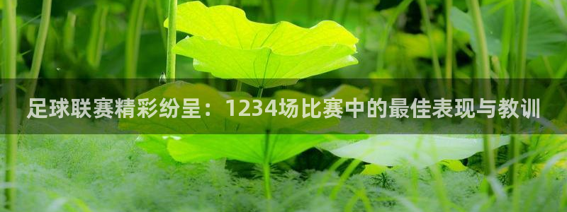 足球联赛精彩纷呈：1234场比赛中的