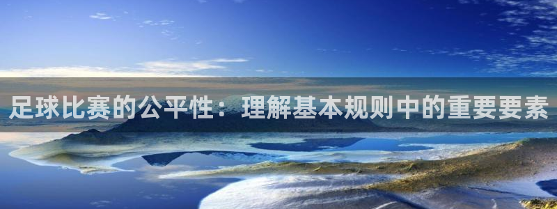 足球比赛的公平性：理解基本规则中的重